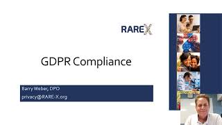 RARE X GDPR Overview