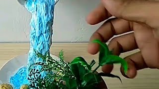 This is how waterfall is made | DIY trick easy and fast  #3