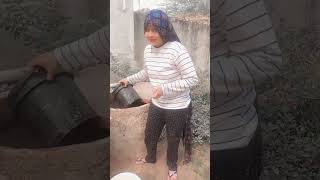 💞kavita-ghalot apne 🔥gaam Mai Kam karte💖 huye #vlog video#very funny 😁