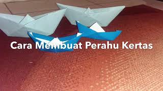 Cara Membuat Perahu Kertas