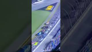 Daytona crash  #nascar #2023 #racing #xfinityseries #daytona #monsterenergy #shorts #caution