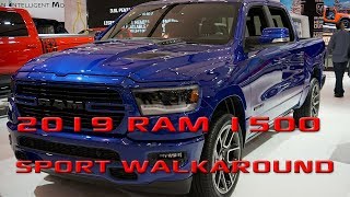 Canada only 2019 Ram 1500 Sport quick walkaround at the Canadian International Autoshow