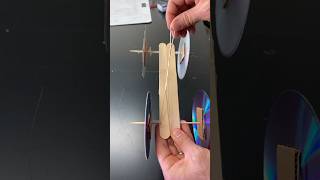 Self-powered rubber band potential energy car #physics #science