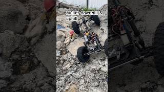 Mullet Rig Downhill & Uphill #fypシ゚viral #rccrawler