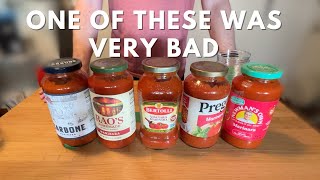 The BEST and the WORST store bought tomato sauces