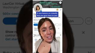 A new LinkedIn feature you guys need to see!