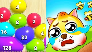 Blob Merge 3D vs Save The Pets - All Level Satisfying Gameplay, Max Level