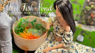 How to make A Resin Koi Fish Pond | Recycling MiniVerse Spa Bathtub! | Temu Crafts