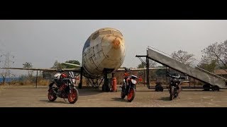 We found an Abandoned plane on Mumbai Pune highway