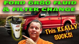 Ford 6R80 Transmission Fluid & Filter Change: Using a MAC Fluid Extractor/Dispenser