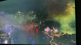 Happy New Year 2023 Fuegos artificiales Sydney Australia