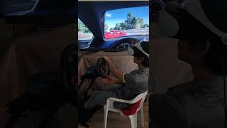 VR gameplay PS5 Logitech Lamborghini