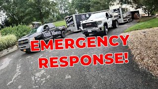 Emergency Response Tank Removal And Replacement