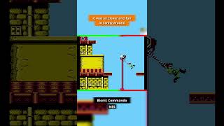 Swinging around the base in Bionic Commando on #nes #nintendo #nes #famicom #retrogamer #retrogaming