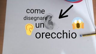 Tutorial ome disegnare un orecchio