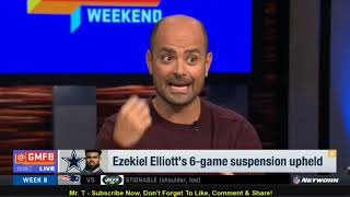 Ezekiel Elliott's 6 Game Suspension Unheld