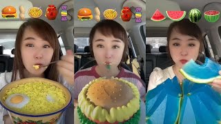 Asmr Eating Emoji Foods Relaxing Tiktok Food Satisfying