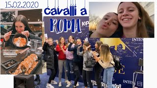 Cavalli a Roma! | Vlog Fiera 15/02/2020 | Pernilla Iperti