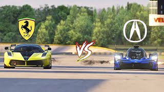 FXX vs ARX 06 ! DRAG RACE #dragrace #ferrari #acura