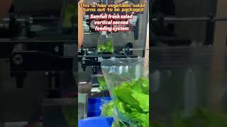 Green salad multi head weigher vffs vertical packaging machine,vegetable filling sealing system