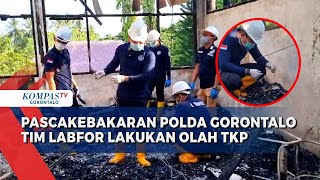 Ungkap Penyebab Kebakaran Mapolda Gorontalo, Pusat Laboratorium Forensik Lakukan Olah TKP