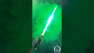 #световоймеч Гранд-Мастера Йоды - "Greendpa" #WarSabers #StarWars #Yoda #lightsaber #звездныевойны