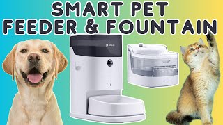 Transform Your Pet's Life! Automatic Smart Pets Feeders & Pet Water Fountain Review! Petgugu