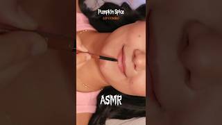 ASMR Makeup | Pumpkin Spice Lip combo #asmrsounds #asmrmakeup #asmrmakeupapplication