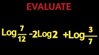 Logarithm| Laws of Logarithm | Example 8