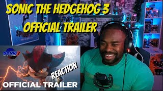 Sonic the Hedgehog 3 Movie Trailer Reaction