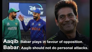 Babar Azam x Aaqib Javed - War of Words