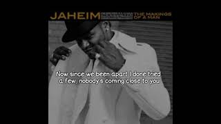 Jaheim - She Ain't You (Lyrics Video)