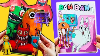 MAKING GARTEN OF BANBAN 7 FULL GAMEBOOK 💥+ SQUISHY PLAY BANBALEENA PREGNANT