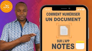 Comment Numériser vos Documents, Images sur l’App Notes de votre iPhone, iPad.