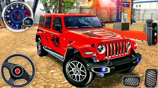 Indian Bikes & Cars Master 3D - Red Mahindra Thar Driving Simulator Games - Android Gameplay