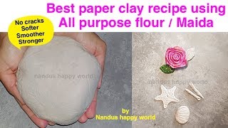 paper clay | how to make clay at home | best paper clay | How to make clay | how to make clay