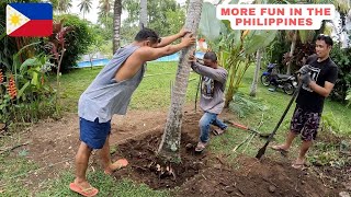 Building A LANAI In The Philippines (Day 1)