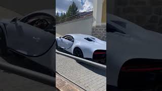 White Bugatti Chiron Super Sport #shorts #supercars #carslover #bugatti