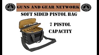 Soft Sided Pistol Bag (7 pistol capacity)