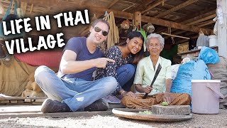 MEETING THAI GIRLFRIEND'S FAMILY IN THAI VILLAGE