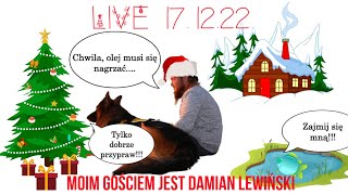 LIVE Świąteczny bo przed Świętami :) .Wywiad pytania i odpowiedzi. Damian Lewiński