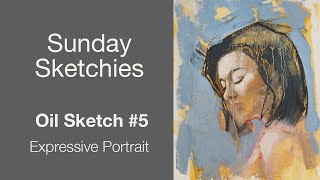 Sunday Sketchies: Expressive Portrait