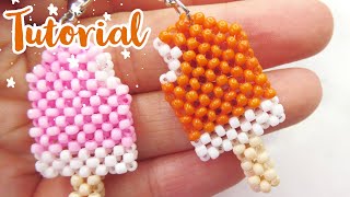 Seed Bead Ice Cream Tutorial | DIY Jewelry Making