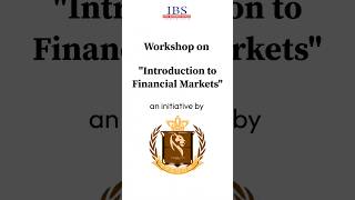 Finance Workshop at IBS-Ahmedabad| Financial Markets #india #stockmarket #mba #finance #icfai