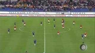 Serie A 2010-2011: Roma 1-0 Inter Scarpini Highlights