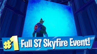 Fortnite Season 7 Skyfire Event (Full Gameplay)