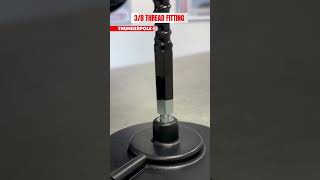 CB Radio Antenna ⚡️ Thunderpole Thunderstick 3' CB 26-28 MHz AM/FM/SSB #shorts #cbradio