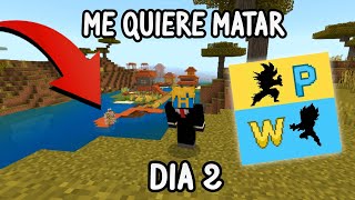 🥊😵‍💫POWER WARRIORS EN MINECRAFT😰⛏️ | DIA 2 #powerwarriors