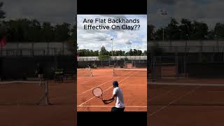 Flat Backhand Or Luppy Backhand?? | College Player VS Ex Junior Pro