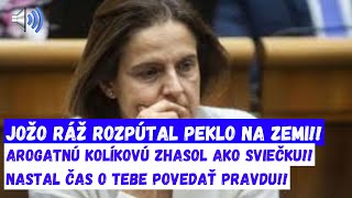 Utrpela tvrdú PORÁŽKU! Jožo Ráž prehovoril! Takto VYPOL Kolíkovú pred kamerami! Poviem o tebe pravdu